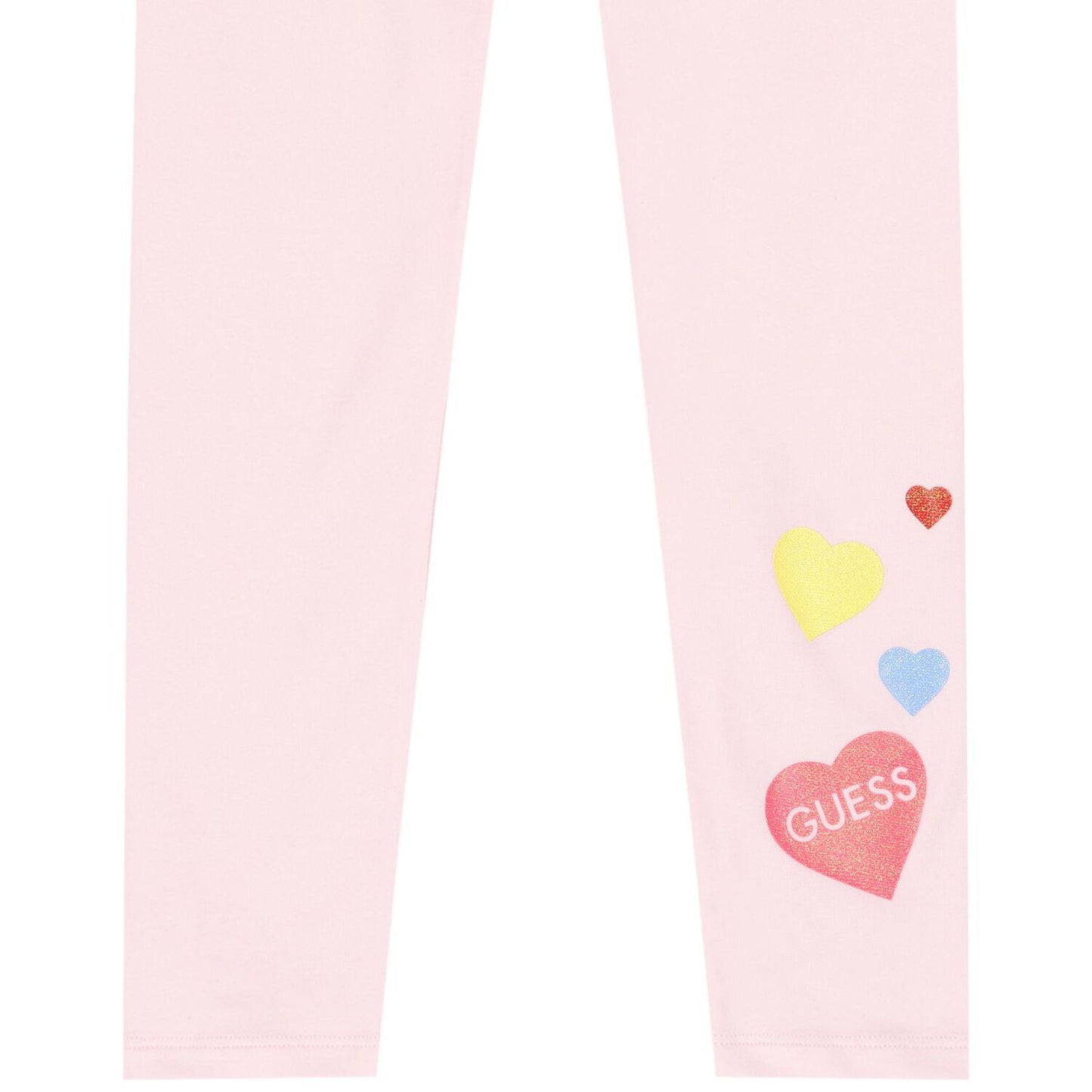 Guess Girl Heart Print Sweater and Leggings Set