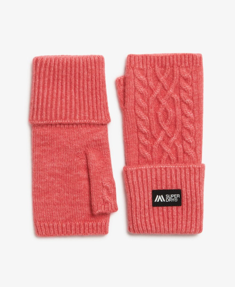 Superdry Cable Luxe Handwarmers