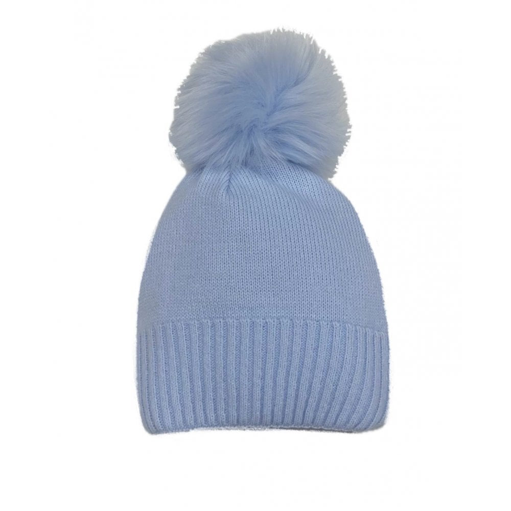 Pex Baby Blue Bobble Hat