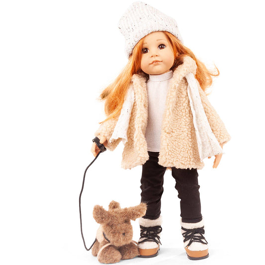 Götz Hannah and her dog Doll