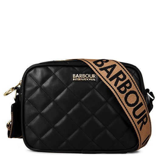 Barbour International Womens Quilted Sloane Crossbody Bag