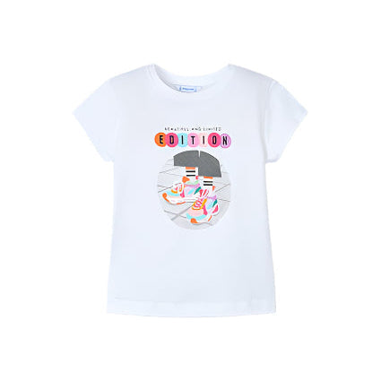Mayoral Girls Print T-Shirt 3014