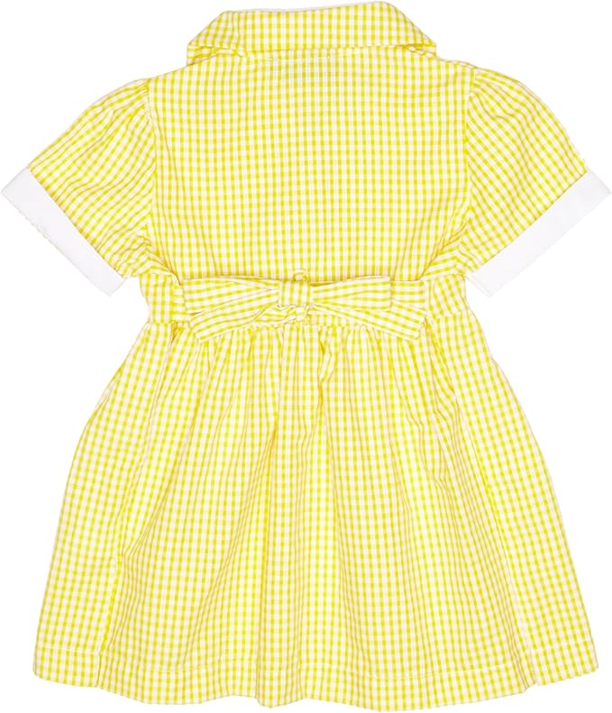Ayr School Summer Dress - Yellow