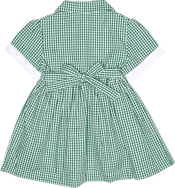 Ayr School Summer Dress - Green