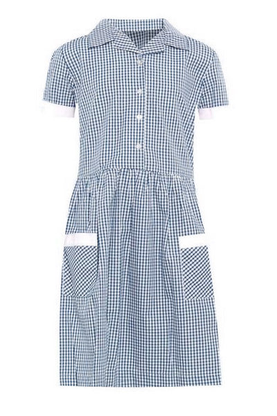Ayr School Summer Dress - Navy