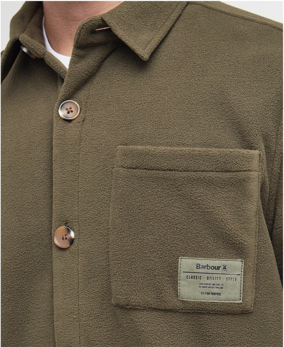 Barbour Microfleece Overshirt