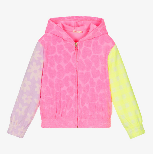 Billieblush Towelling Zip-Up Top U20100