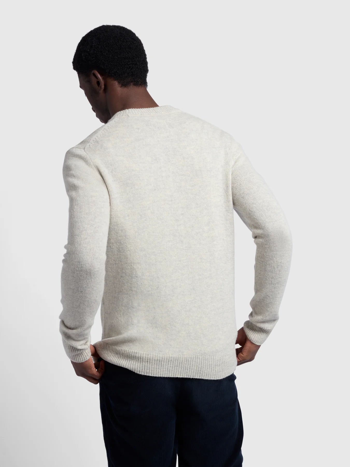 Farah Birchall Crew Sweater Fog