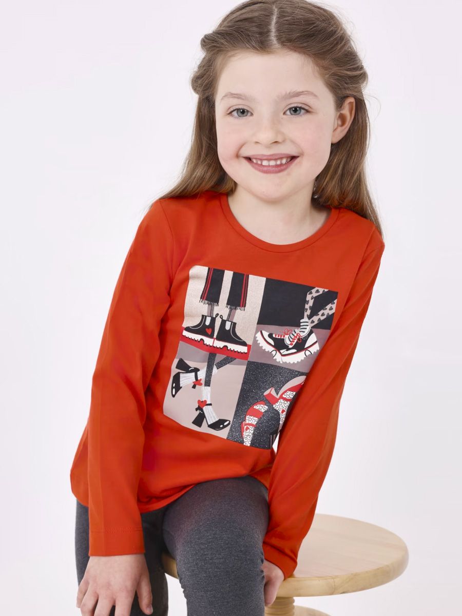 Mayoral Girls Long Sleeve T-Shirt 4014