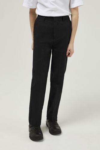 Trutex Black Slim Fit Trousers