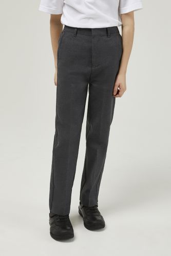Trutex Grey Slim Fit Trousers