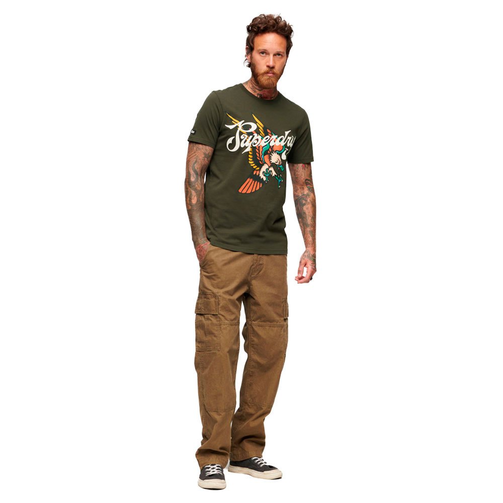 Superdry Tattoo Script Graphic T-Shirt