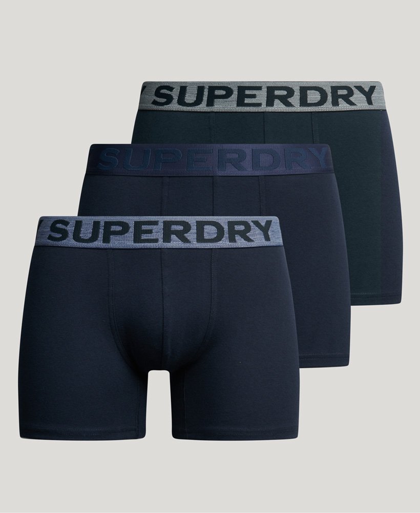 Superdry Organic Cotton Boxer Triple Pack