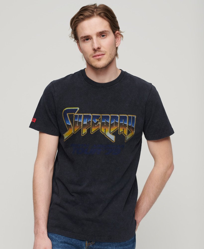 Superdry Rock Graphic Band T-Shirt