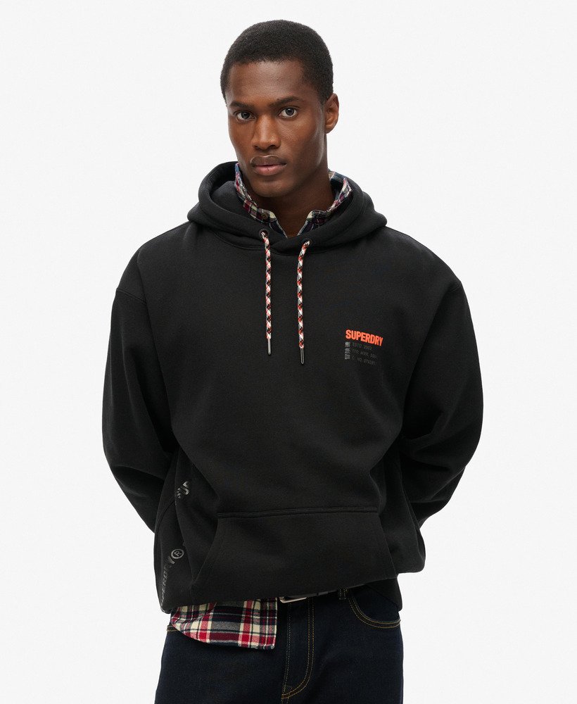 Superdry Utility Sport Logo Loose Hood