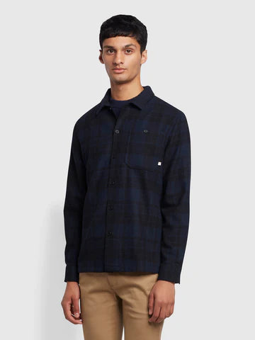 Farah Marks Relaxed Fit Check Shirt