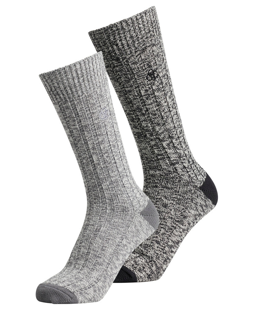 Superdry Unisex Organic Cotton Twist Sock Pack