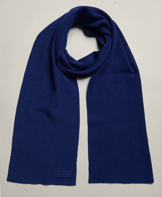 Superdry Knitted Logo Scarf