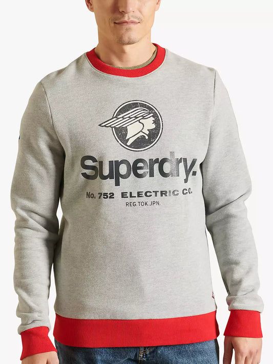 Superdry Core Logo American Classic Ringer Crew