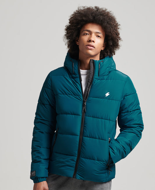 Superdry Sports Puffer Hooded Jacket