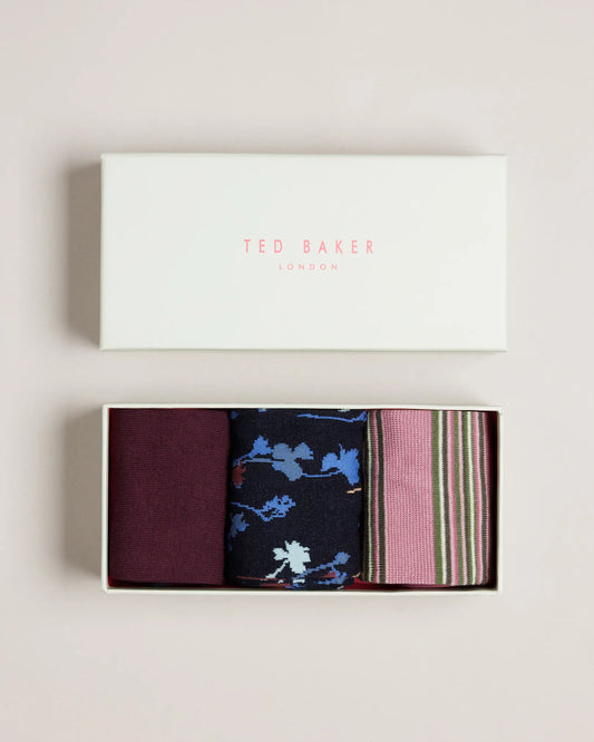 Ted Baker HOWKIND Three Pack Socks