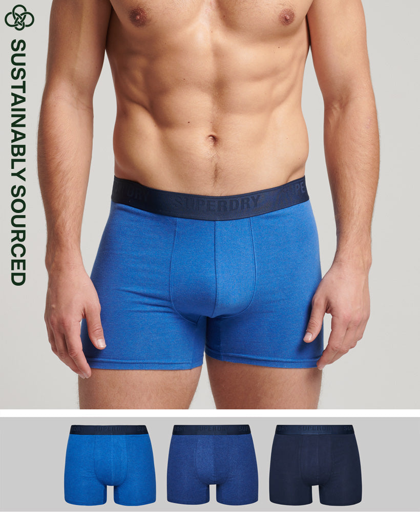 Superdry Organic Cotton Boxer Triple Pack