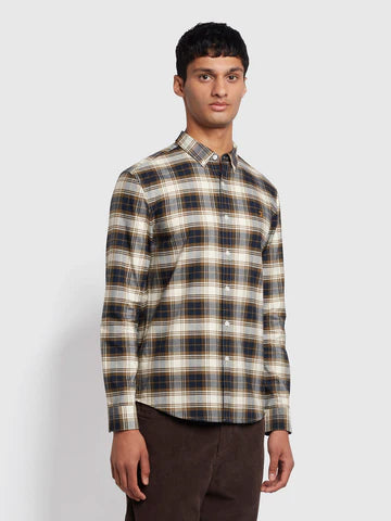 Farah Brewer Check LS Shirt