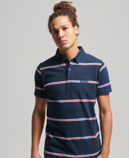 Superdry Academy Varsity Polo Shirt