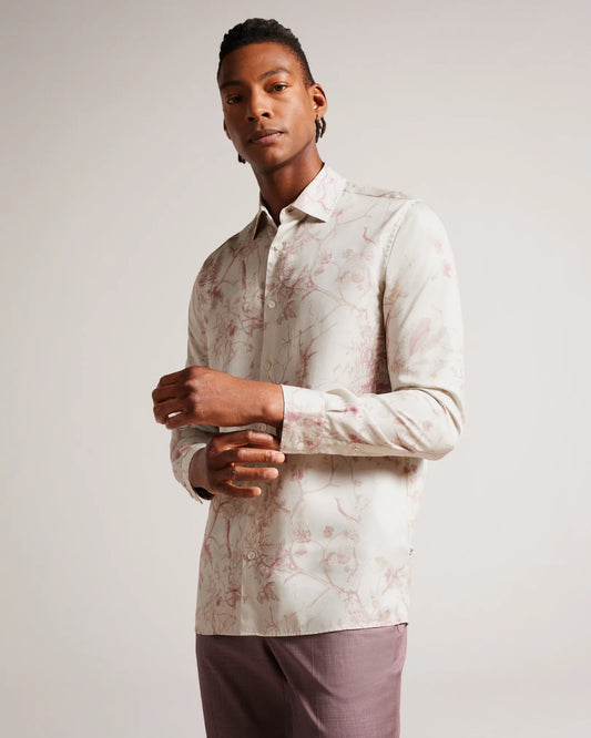 Ted Baker Millow Long Sleeve Lyocell Shirt