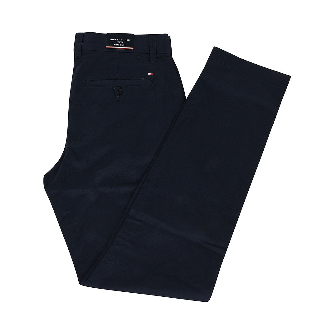 Tommy Hilfiger Boys 1985 Collection Essential Twill Chinos