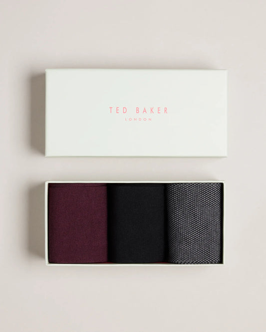 Ted Baker PREZZIE Three Pack Socks