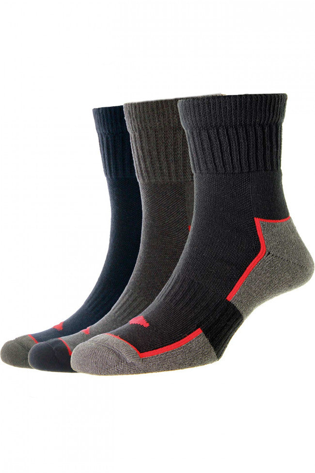 HJ Hall Comfort Top Short Work Socks 10