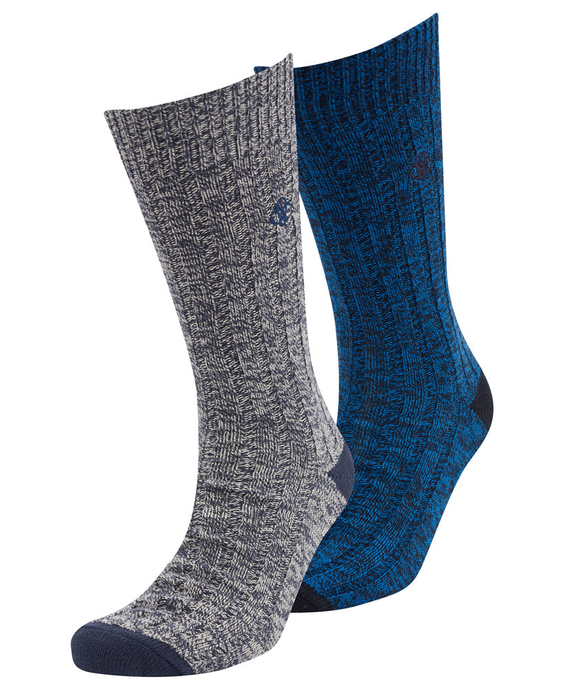 Superdry Unisex Organic Cotton Twist Sock Pack