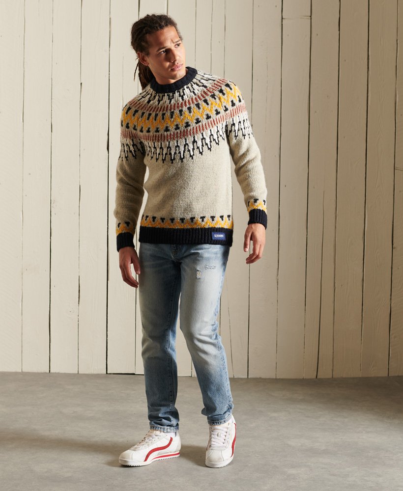 Superdry Jacquard Statement Crew