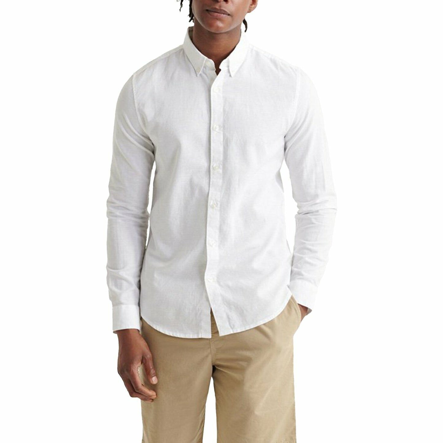 Superdry Edit Linen Button Down Shirt