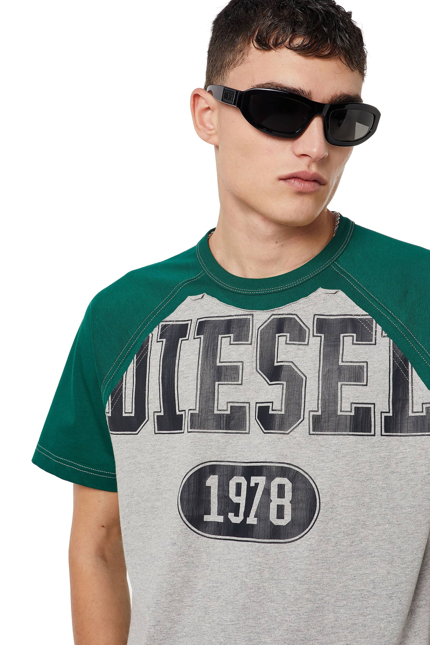 Diesel T-Raglen T-Shirt