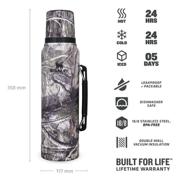 Stanley X Mossy Oak Classic Legendary Bottle