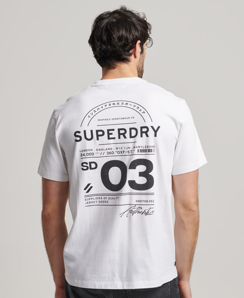 Superdry Code Stacked Logo T-Shirt