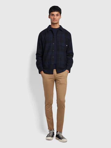 Farah Marks Relaxed Fit Check Shirt