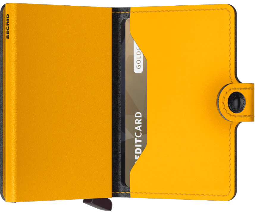 Secrid Miniwallet Yard Ochre