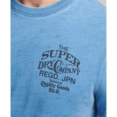 Superdry Vintage Script Indigo T-Shirt