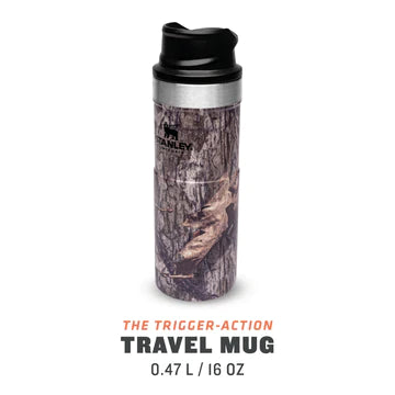 Stanley X Mossy Oak Trigger-Action Travel Mug