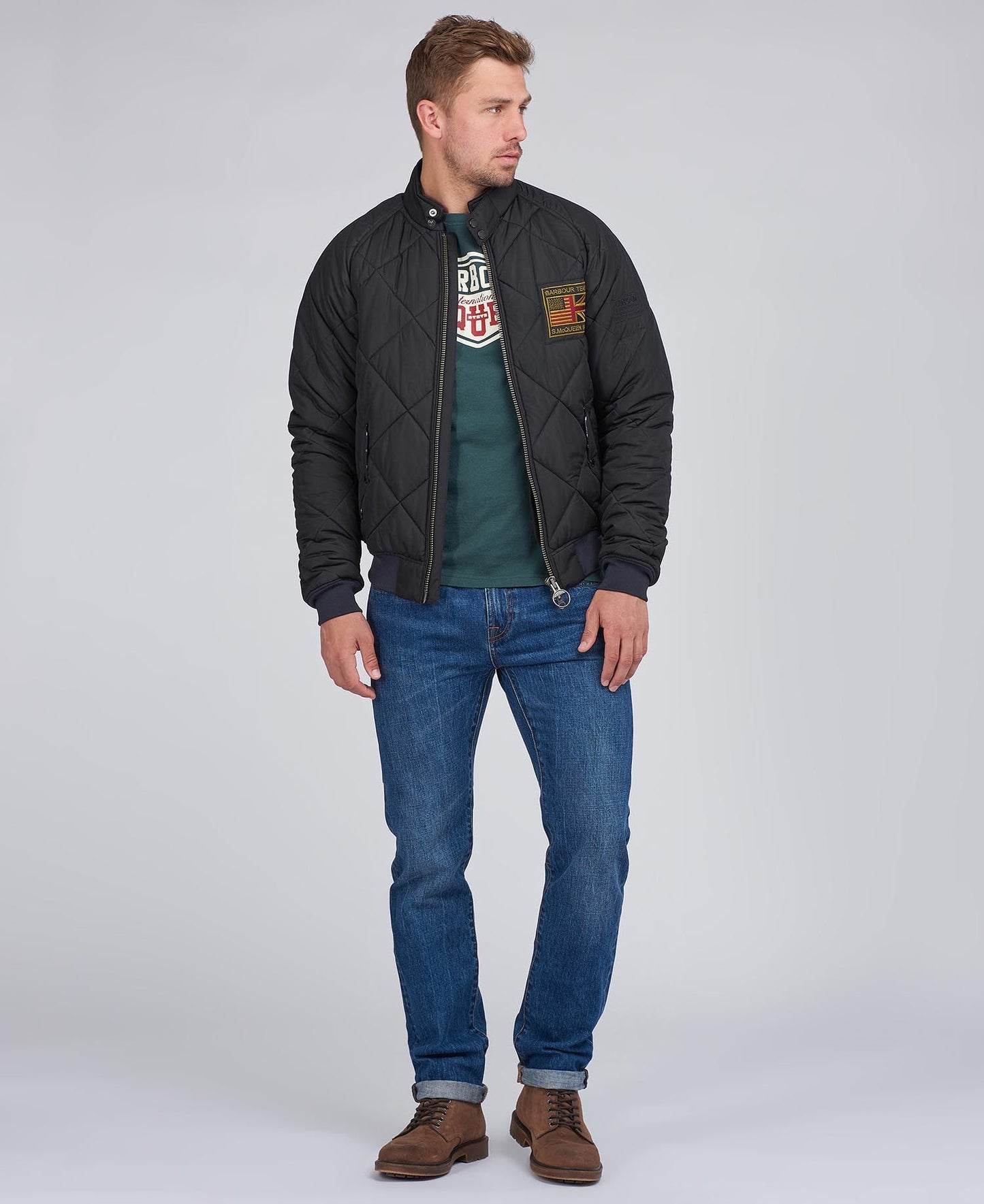 Barbour International Quilted Merchant