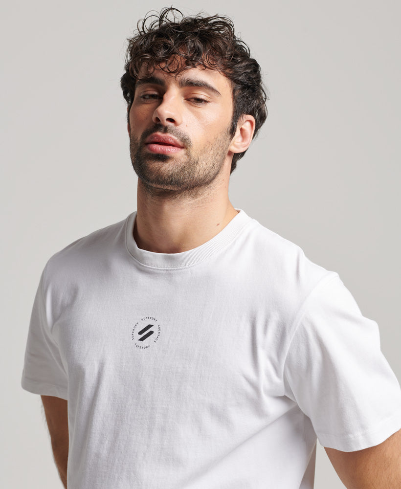 Superdry Code Stacked Logo T-Shirt