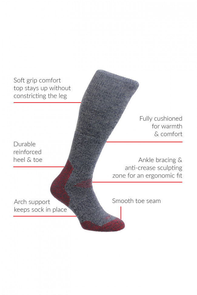 HJ Hall Protrek Mountain Comfort Top Socks 703