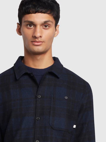 Farah Marks Relaxed Fit Check Shirt