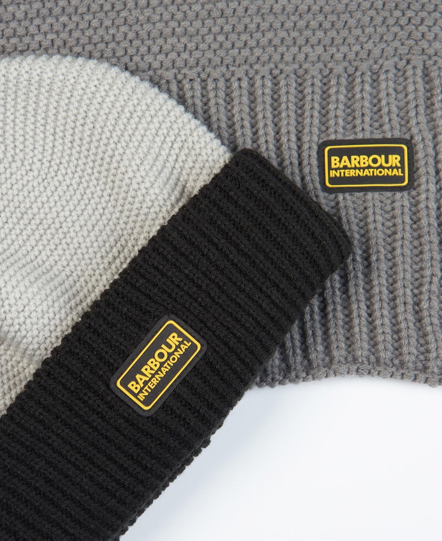 Barbour International Slipstream Knit Beanie and Scarf Gift Set