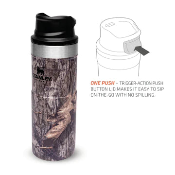 Stanley X Mossy Oak Trigger-Action Travel Mug