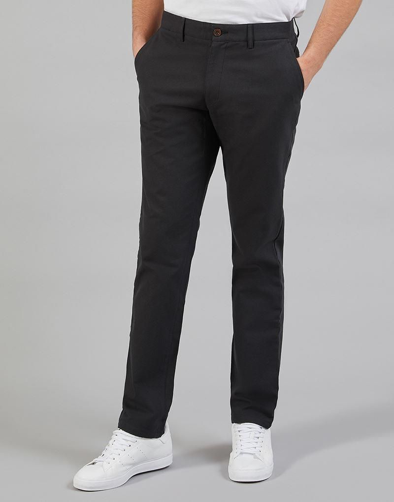Farah Regular Fit Cotton Hopsack Trousers