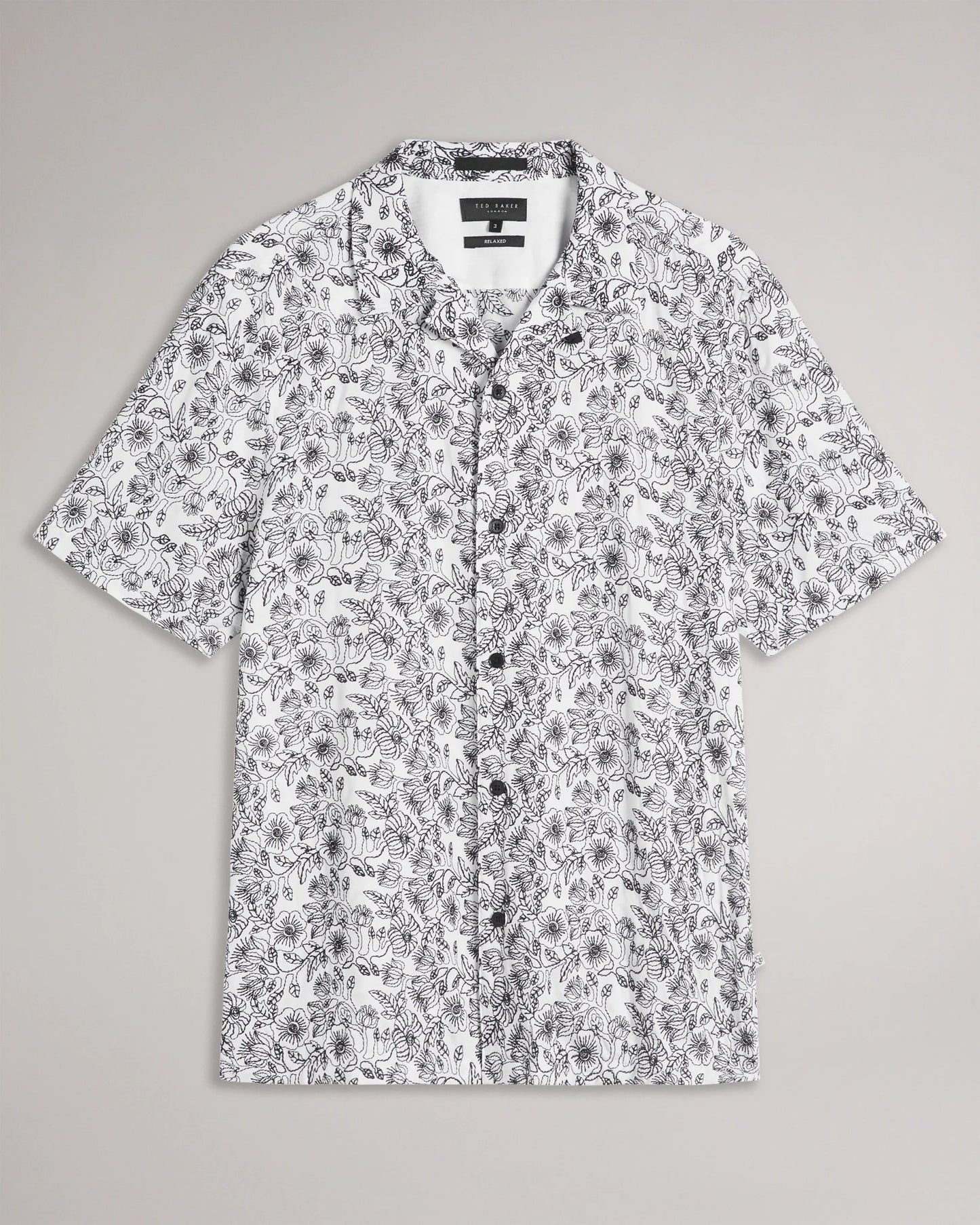 Ted Baker Mulben SS Embroidered Shirt